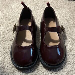 Old Navy Burgundy Kids Dress Shoes